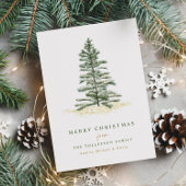 シンプルモダンエレガントクリスマス シーズンカード