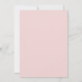 シンプルモダンエレガントソフトピ結婚ンク 招待状 (裏面)