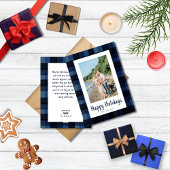 シンプルモダンエレガントブループライド シーズンカード