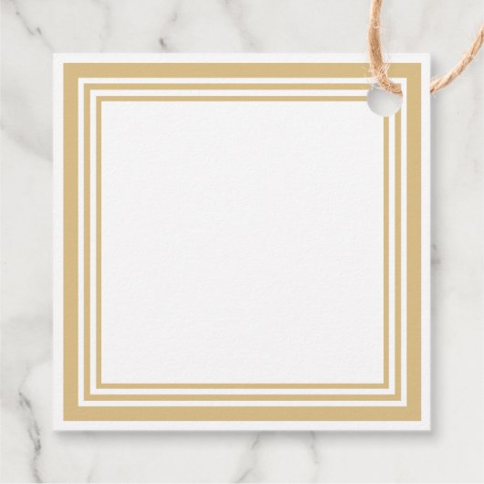 シンプルモダンエレガントモノグラムありがとう フェイバータグ (裏面)