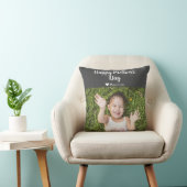 シンプルモダンエレガント母の日の写真名 クッション (椅子)