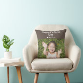 シンプルモダンエレガント母の日の写真名 クッション (椅子)