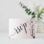 シンプルモダンエレガント離れ招待状投稿 インビテーションポストカード (スタンド正面)