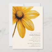 シンプルモダンエレガント60歳 招待状 (正面)