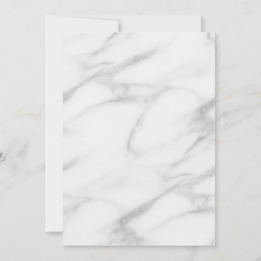 シンプルモダンカジュアル結婚延期期間 招待状 (裏面)