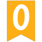 シンプルモダンカスタムおめでとう大学院学年 バンティングフラッグ (第2の旗)