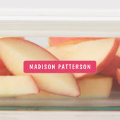 シンプルモダンカスタム名パーソナライズされた服 ラベル (貼付)