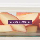 シンプルモダンカスタム名パーソナライズされた服 ラベル (貼付)