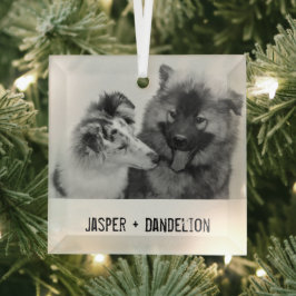 シンプルモダンカスタム ガラスオーナメント