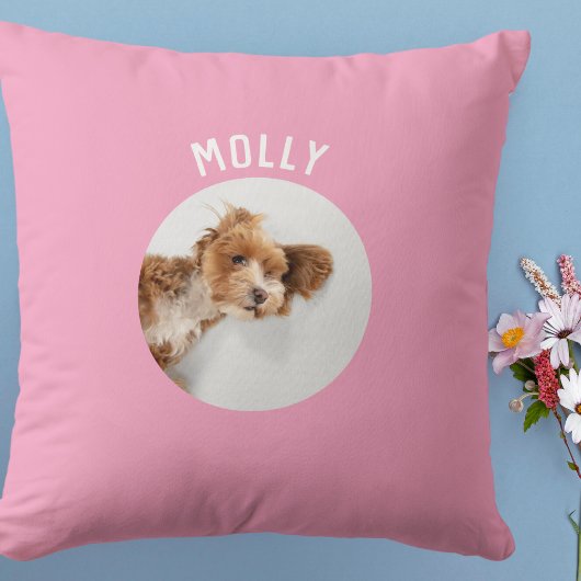 シンプルモダンガーリーPETフォトピパーソナライズされたンク クッション