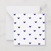 シンプルモダンキュート ノートカード (裏面)