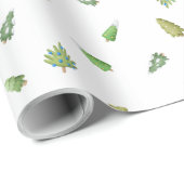 シンプルモダンクリスマスツリー ラッピングペーパー (ロールコーナー)