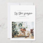 シンプルモダンクリスマス写真 |この季節 (正面)