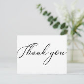 シンプルモダンサンキューカード サンキューカード (スタンド正面)