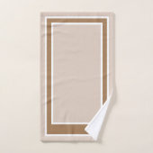 シンプルモダンサンドドル バスタオルセット (ハンドタオル)