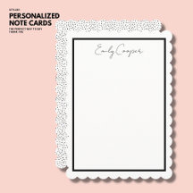 シンプルモダンシック黒白ホタテ