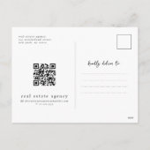 シンプルモダンシ実在ック シーズンポストカード (裏面)