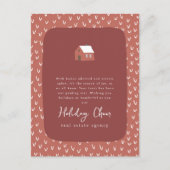 シンプルモダンシ実在ック シーズンポストカード (正面)