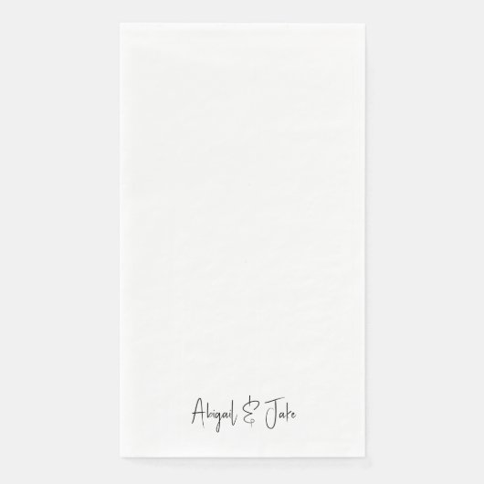 シンプルモダンスクリプト名結婚II (正面)