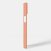 シンプルモダンスタイリッシュカスタマイズ名PEACH Case-Mate iPhoneケース (裏面 / 右)