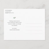 シンプルモダンスタイリッシュ写真クリスマス葉書 シーズンポストカード (裏面)