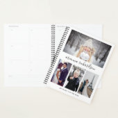 シンプルモダンタイポグラフィ | 4写真 プランナー手帳 (ディスプレー)