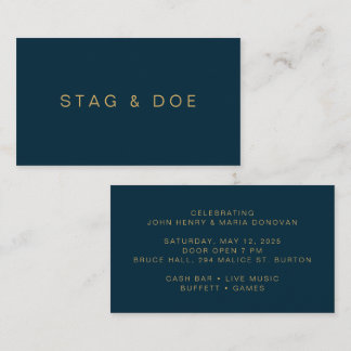 シンプルモダンチケット 名刺