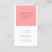 シンプルモダンデザイントレンディーエレガントテンプレート 名刺 (正面)