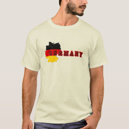 シンプルモダンドイツGerman Art Letterお土産 Tシャツ