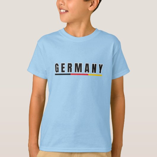 シンプルモダンドイツGerman Art Letterお土産 Tシャツ (正面)