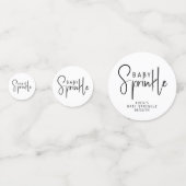 シンプルモダンニュートラルベビー散布 コンフェッティ (裏面)