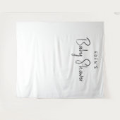 シンプルモダンニュートラル赤ちゃん タペストリー (正面(横))