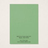 シンプルモダンネックレスブレスレットディスプレイカード (裏面)