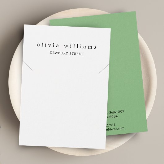 シンプルモダンネックレスブレスレットディスプレイカード