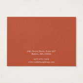 シンプルモダンネックレスブレスレットディスプレイカード (裏面)