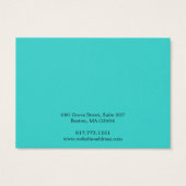 シンプルモダンネックレスブレスレットディスプレイカード (裏面)