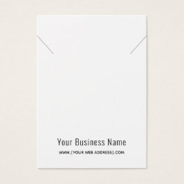 シンプルモダンネックレスペンダントディスプレイカード