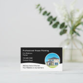 シンプルモダンハウスペインター 名刺 (スタンド正面)