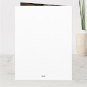 シンプルモダンハッピーバースデー カード (裏面)