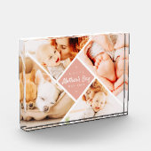 シンプルモダンハッピーマザーズデイカスタム フォトブロック (左)