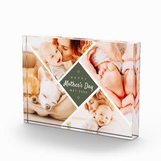 シンプルモダンハッピーマザーズデイカスタム フォトブロック (右)