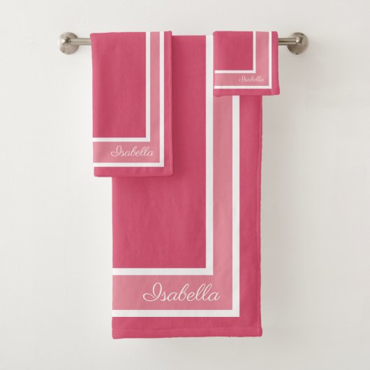 シンプルモダンハニーサックル バスタオルセット (インサイチュ)