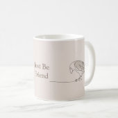 シンプルモダンハート2本 コーヒーマグカップ (正面右)