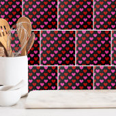 シンプルモダンハート タイル