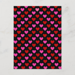 シンプルモダンハート ポストカード