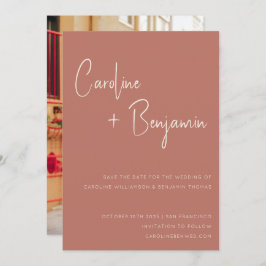 シンプルモダンバラScript 結婚 Photo's セーブザデート