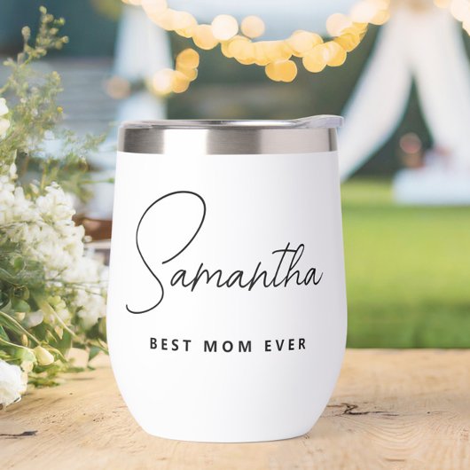 シンプルモダンパーソナライズされた最高のお母さん