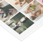 シンプルモダンパーソナライズされた96 Photo Collage テーブルクロス (アングル)