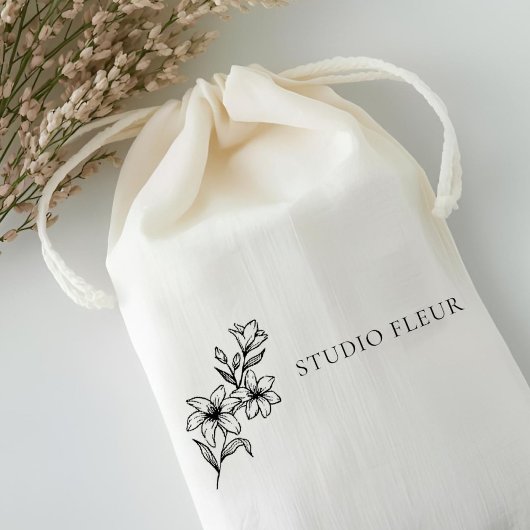 シンプルモダンフローラ セルフインキングスタンプ