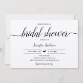 シンプルモダンブライダルシャワー (正面)